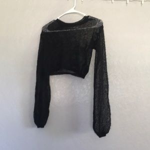 urban outfitters black long sleeve
